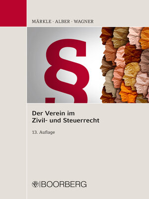 cover image of Der Verein im Zivil- und Steuerrecht